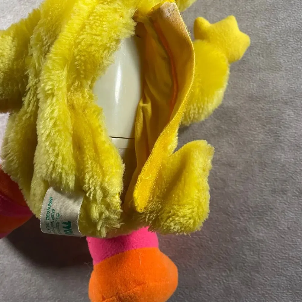 1996 VTG Tyco Sesame Street Tickle Me Big Bird Plush Toy